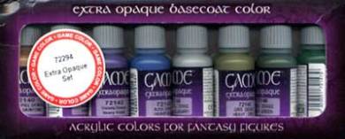 Vallejo Game Color Extra Opaque Paint Set