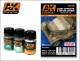 AK Interactive Nature Effects Weathering Set- Dust Effects and White Spirit