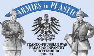 Franco-Prussian War Prussian Inf. Wurttemburg 1870 - 1871