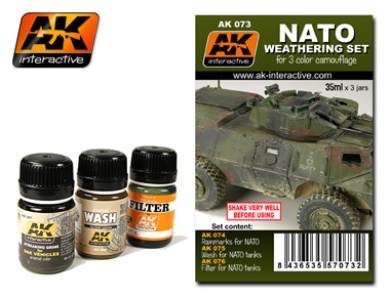 AK Interactive Weathering Set- NATO