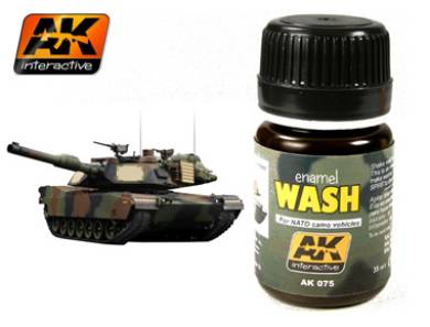 AK Interactive Wash- for NATO Tanks