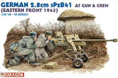 German 2.8cm sPzB41 AT Gun with Crew, Eastern Front 1943