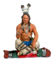 The Indians: Smoking Warrior