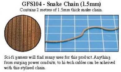 Hobby Rounds- Snake Chain (1.5mm)