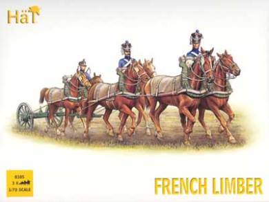 Napoleonic French 6 Horse Limber