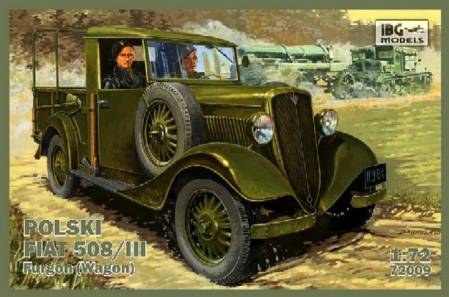 WWII Polish- Polski Fiat 508/III Furgon Military Truck
