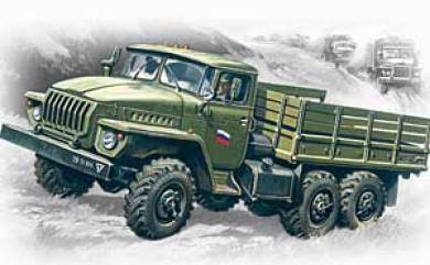 WWII Soviet Ural-4320 Army Truck