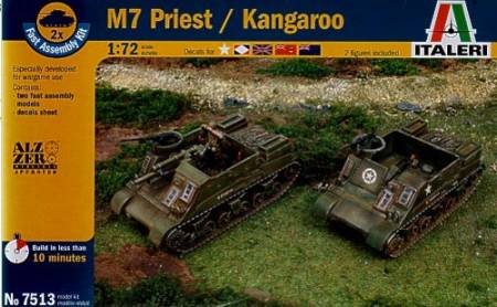 WWII US M7 Priest 105mm HMC  