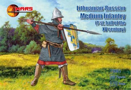 Lithuanian Russian Medium Infantry - 1st Half 15th Century 