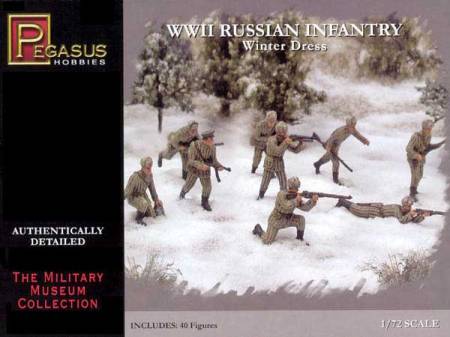 Russian Infantry in Winter Dress
