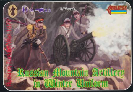 Strelets R - Russian-Turkish War Russian Mountain Artillery (Winter Uniform)