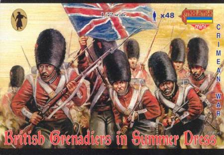 Strelets Mini -British Grenadiers in Summer Dress, Crimean War