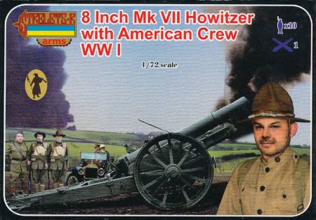 Strelets Arms - WWI 8 Inch Mk VII Howitzer with American Crew