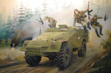 Russian BTR-40 Armored Personnel Carrier