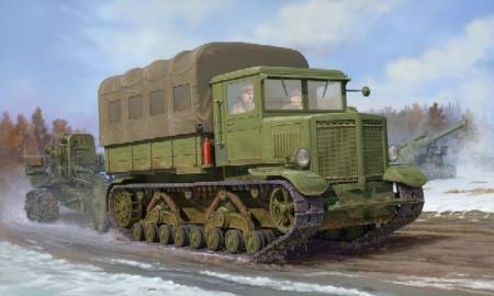 Russian Voroshilovets Heavy Artillery Tractor