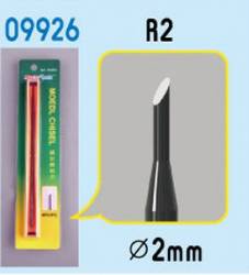 Model Micro Chisel: 2mm Round Chisel Tip