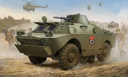 Russian BRDM2 Amphibious Armored Patrol Car Early Version