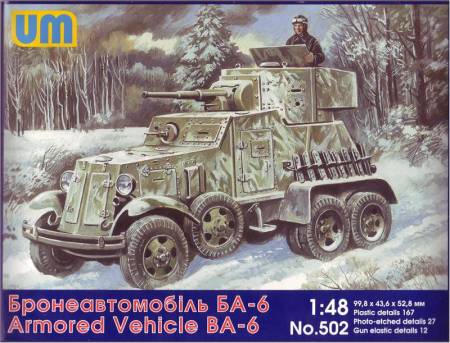 Soviet BA6 Armored Vehicle