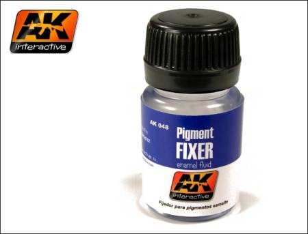 AK Interactive Pigment- Pigment Fixer 35ml Bottle