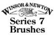 Winsor and Newton Series 7 Brushes and Cleaners