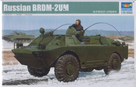 Russian BRDM2UM Amphibious Command Vehicle