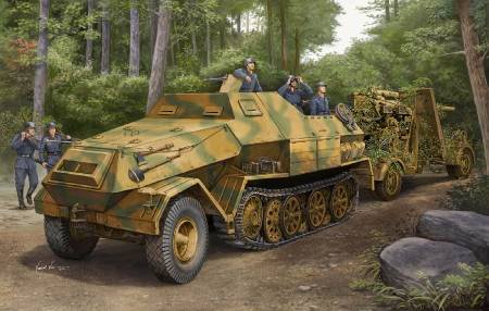 SdKfz 8 Gepanzerte 12-Ton Halftrack 