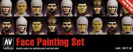 Vallejo Model Color - Face Painting Set