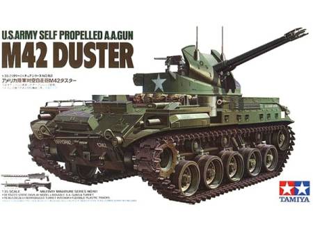 US Army M42 Duster Tank with Self-Propelled AA Gun