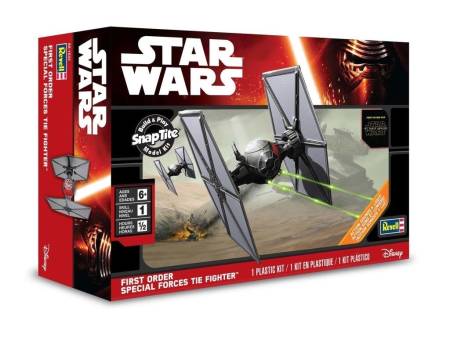 Star Wars The Force Awakens: First Order Special Forces Tie Fighter (Snap Max)