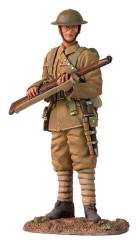 WWI British Infantry 1916-17 Standing On Watch
