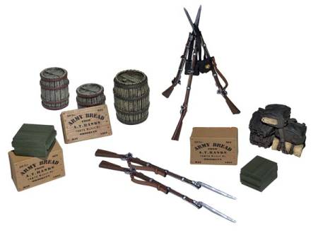 Civil War Encampment Accessory Set