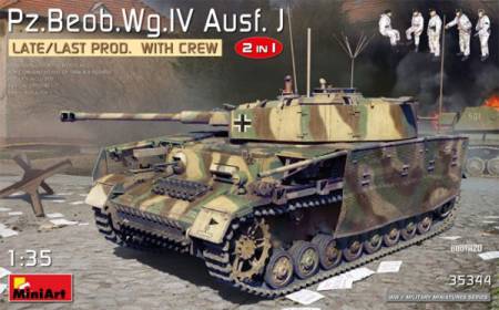 WWII PzBeobWg IV Ausf J Late/Last Production Tank