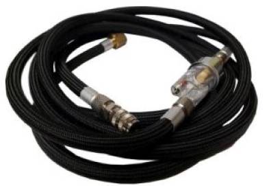 10ft. Braided Hose w/ Moisture Trap and Quick Disconnect