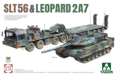 SLT56 Tank Transporter & Leopard 2A7 Tank