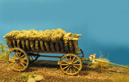 Peasant Wagon - Loaded with Hay