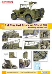 1/4-Ton 4x4 Truck with M2 .50-cal Machine Gun