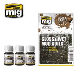 Mud and Earth Sets: Glossy Wet Mud Soils