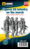 1/72 Figures: US Infantry On The March