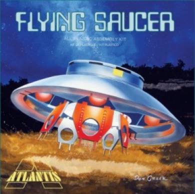 The Flying Saucer w/Clear Dome from Classic TV The Invaders