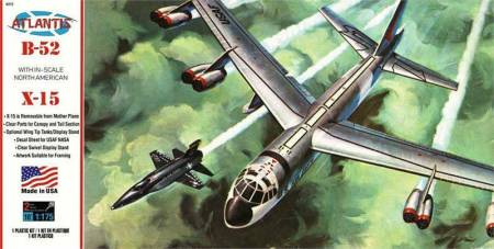 B52 Bomber & X15 Aircraft