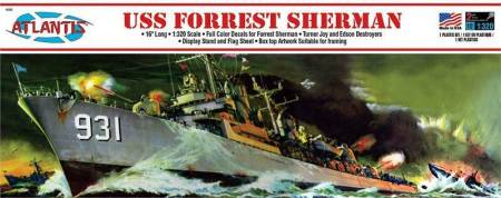 USS Forrest Sherman Guided Missile Destroyer
