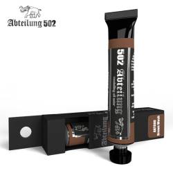502 Abteilung Modeling Oil Paint- Brown Wash