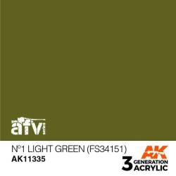 AFV Series No.1 Light Green FS34151 3rd Generation Acrylic Paint