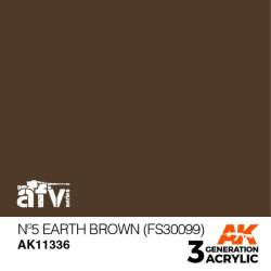 AFV Series No.5 Earth Brown FS30099 3rd Generation Acrylic Paint