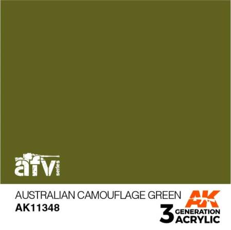 AFV Series Australian Camouflage Green 3rd Generation Acrylic Paint