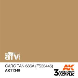 AFV Series CARC Tan 686A FS33446 3rd Generation Acrylic Paint