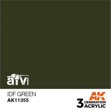 AFV Series IDF Green 3rd Generation Acrylic Paint