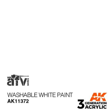 AFV Series Washable White 3rd Generation Acrylic Paint