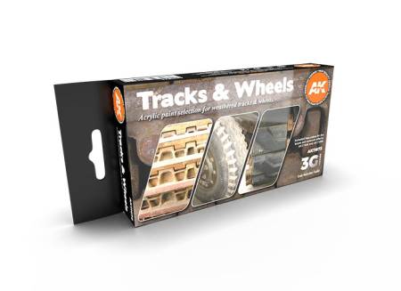 AFV Series Track & Wheels 3rd Generation Acrylic Paint Set