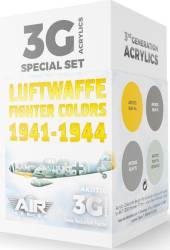 Air Series Luftwaffe Fighter Colors 1941-1944 3rd Generation Acrylic Paint Set